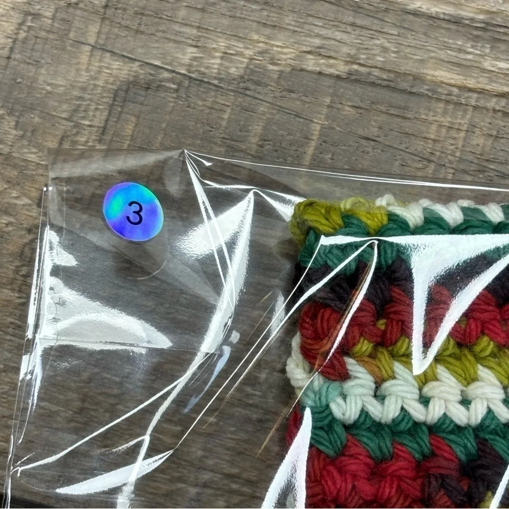 Kitchen Tea‎ Hand Towel Topper Holder Christmas Holiday Cotton Crochet by Seller
